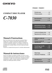 Onkyo C-7030-B Manuel D'instructions