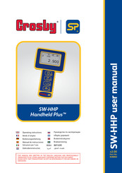 Crosby Handheld Plus SW-HHP Mode D'emploi