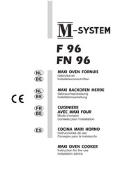 M-system F 96 Mode D'emploi