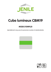 Jenile Cube CBM19 Mode D'emploi