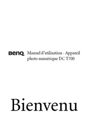 BenQ DC T700 Manuel D'utilisation