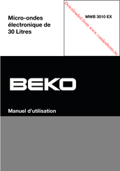 Beko MWB 3010 EX Manuel D'utilisation