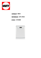 Beko DFN 5530 Mode D'emploi