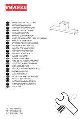 Franke FST PRO BK 904 Manuel D'installation