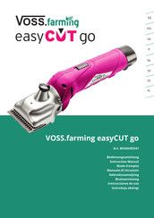 VOSS.farming easyCUT go 85340 Mode D'emploi