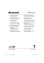 EINHELL 45.135.92 Instructions D'origine