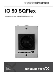 Grundfos IO 50 SQFlex Notice D'installation Et De Fonctionnement