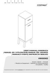 Costway HW66965 Manuel De L'utilisateur