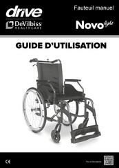 DeVilbiss Healthcare Drive Novo light Guide D'utilisation