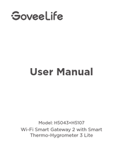 GoveeLife H5043+H5107 Mode D'emploi