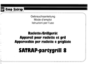 coop Satrap-partygrill 8 Mode D'emploi