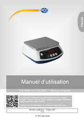 PCE Instruments PCE-BSW 3 Manuel D'utilisation