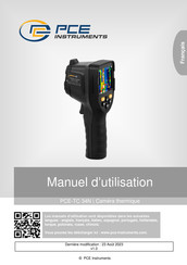 PCE Instruments PCE-TC 34N Manuel D'utilisation