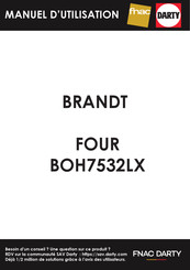 Brandt BOH7532LX Instructions D'utilisation