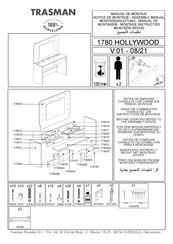 Trasman 1780 HOLLYWOOD Notice De Montage