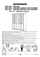 Gautier THELMA H1Z Instructions De Montage