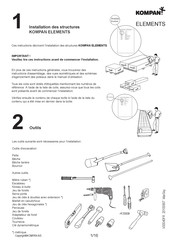 KOMPAN Elements Mode D'emploi