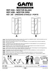 Gami NESTOR H2B 350 Instructions De Montage