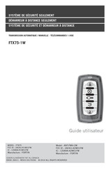 Fortin FTX75-1W Guide Utilisateur