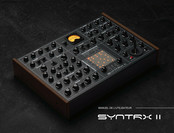 Erica Synths Syntrx II Manuel De L'utilisateur