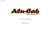 Alu-Cab AC-A-C-CB1250-B Instructions De Montage