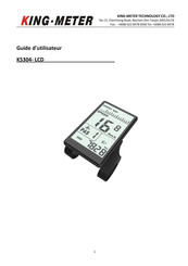 King-Meter K5304-LCD Guide De L'utilisateur