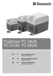 Waeco TropiCool TC-21US Notice D'emploi