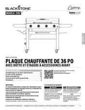 Blackstone Culinary 2162 Manuel Du Propriétaire