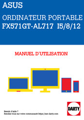 Asus FX571GT-AL717 Manuel Électronique
