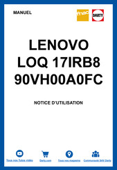 Lenovo LOQ Tower 17IRB8 Guide D'utilisation