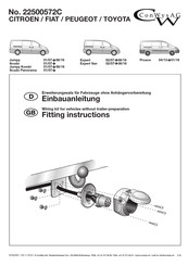 ConWys AG 22500572C Instructions De Montage