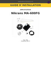 Nikrans MA-600FG Guide D'installation