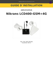 Nikrans LCD400-GSM+4G Guide D'installation