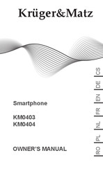 Krüger & Matz KM0403 Mode D'emploi