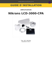 Nikrans LCD-3000-CPA Guide D'installation