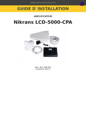 Nikrans LCD-5000-CPA Guide D'installation