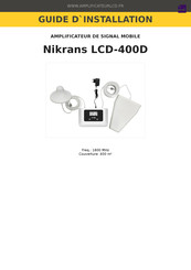 Nikrans LCD-400D Guide D'installation