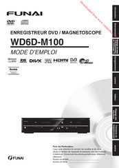 FUNAI WD6D-M100 Mode D'emploi