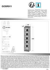 Forte GOSR911 Notice De Montage