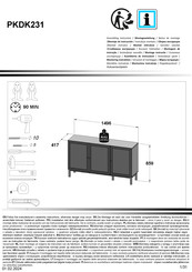 Forte PKDK231 Notice De Montage