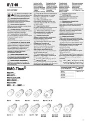 Eaton RMQ-Titan M22-PV60P-MPI Notice D'installation