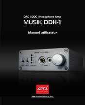 AMI MUSIK DDH-1 Manuel Utilisateur