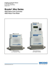 Brooks Instrument 4860 Manuel D'installation Et D'utilisation