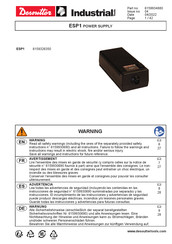 Desoutter ESP1 Mode D'emploi