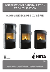 Heta Icon-line Eclipse XL Serie Instructions D'installation Et D'utilisation