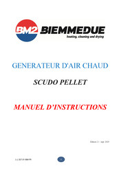 BM2 BIEMMEDUE SCUDO PELLET 200 Manuel D'instructions