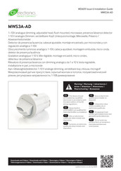 CP Electronics MWS3A-AD Guide D'installation