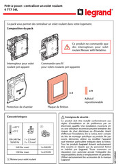 LEGRAND 0 777 36L Mode D'emploi