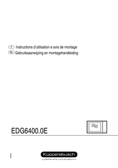 Kuppersbusch EDG6400.0E Instructions D'utilisation