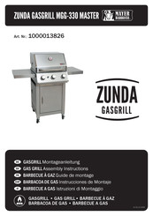 Mayer Barbecue ZUNDA MASTER MGG-330 Guide De Montage